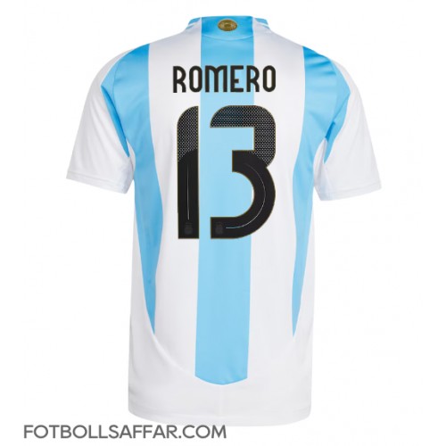 Argentina Cristian Romero #13 Hemmatröja Copa America 2024 Kortärmad